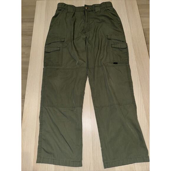 Tru-Spec Men’s Tactical Cargo Pants Olive Green 34 X 32 - Picture 1 of 8